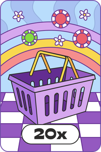 Make 20 shop purchases